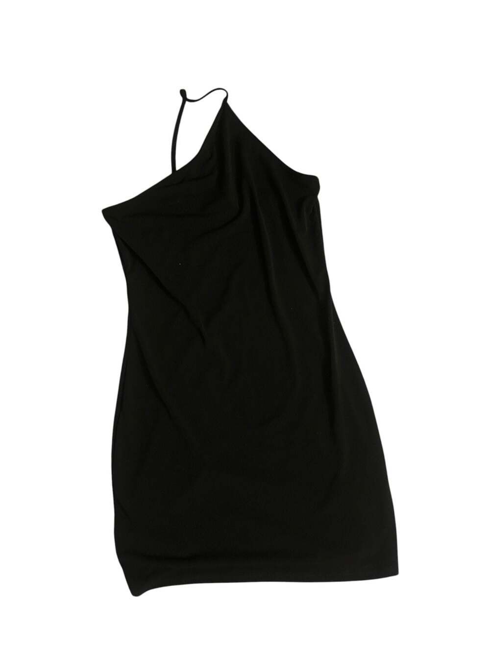 Urban Outfitters Black One Shoulder Mini Dress Size M